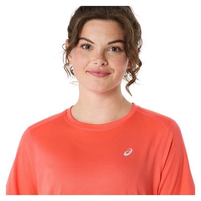 Asics Core Run Coral Kurzarm Trikot Damen