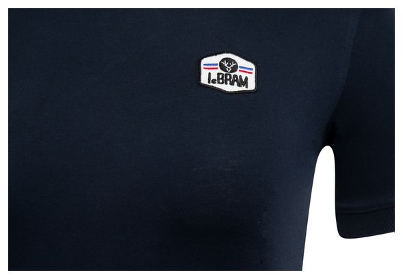Maglietta a maniche corte da donna LeBram Crest blu scuro