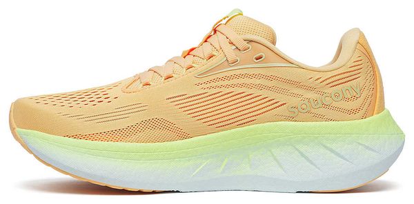 Chaussures Running Saucony Ride 18 Orange/Jaune Femme