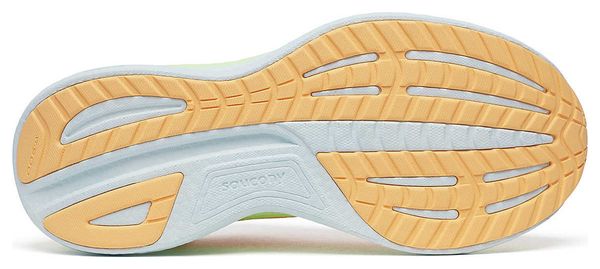 Chaussures Running Saucony Ride 18 Orange/Jaune Femme