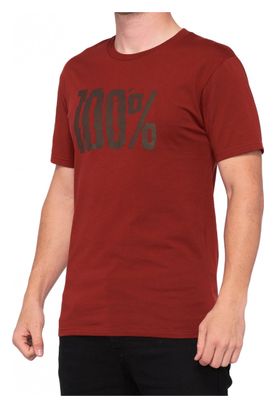 T-Shirt Short Sleeves 100% Threat 100% Textile / Protection Red