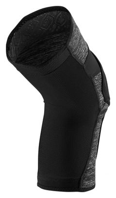 100% Ridecamp Kniebeschermer Grijs Heather/Zwart