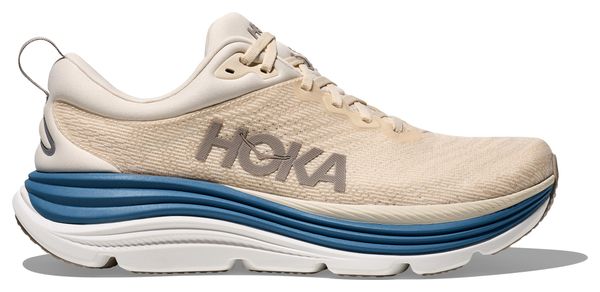 Scarpe da corsa Hoka Gaviota 5 Beige/Blu Uomo