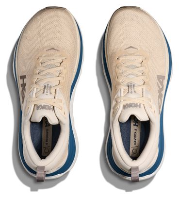 Scarpe da corsa Hoka Gaviota 5 Beige/Blu Uomo