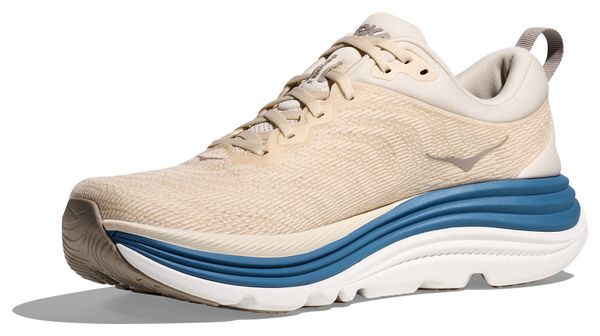 Scarpe da corsa Hoka Gaviota 5 Beige/Blu Uomo