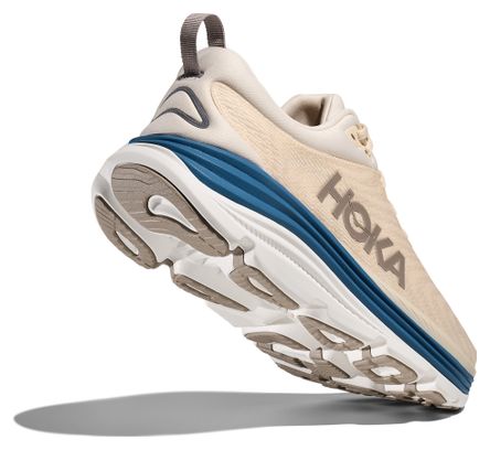 Scarpe da corsa Hoka Gaviota 5 Beige/Blu Uomo