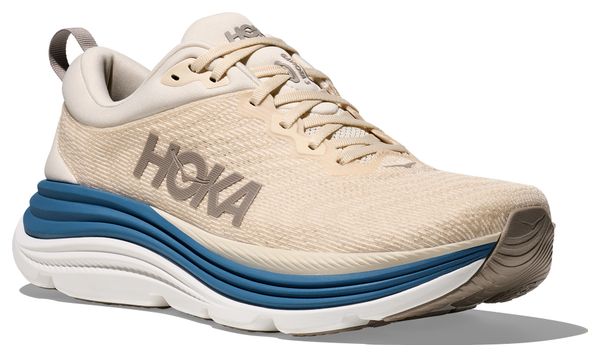Scarpe da corsa Hoka Gaviota 5 Beige/Blu Uomo