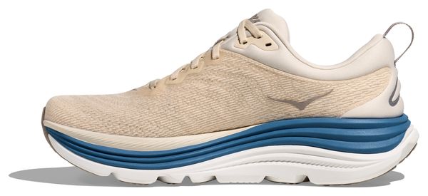 Scarpe da corsa Hoka Gaviota 5 Beige/Blu Uomo