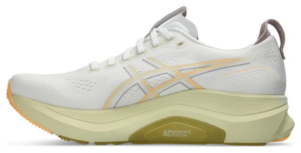 Asics Gel-Kayano 32 Running Shoes, White/Orange, Men's