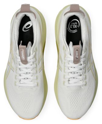 Asics Gel-Kayano 32 Running Shoes, White/Orange, Men's