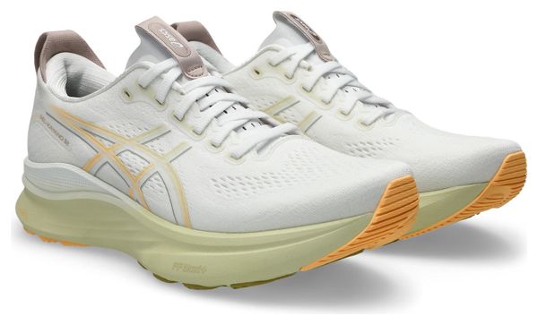 Asics Gel-Kayano 32 Running Shoes, White/Orange, Men's