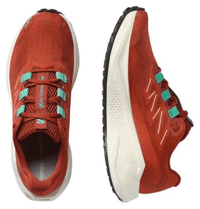 Zapatillas running Salomon Aero Blaze 3 GRVL Rojo Mujer