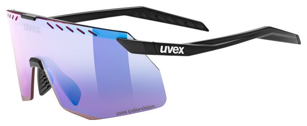 Gafas Uvex Pace Stage S CV  Negro/Azul Espejo