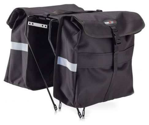 B-Urban Double Luggage Carrier Bags Black