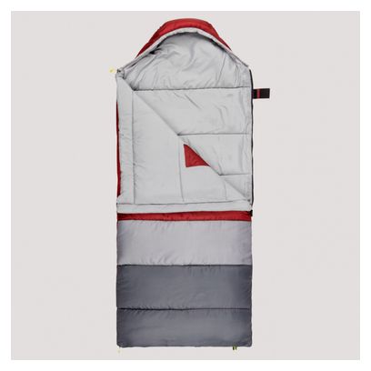 Sierra Designs Pika Youth 40° Sleeping Bag Red/Grey