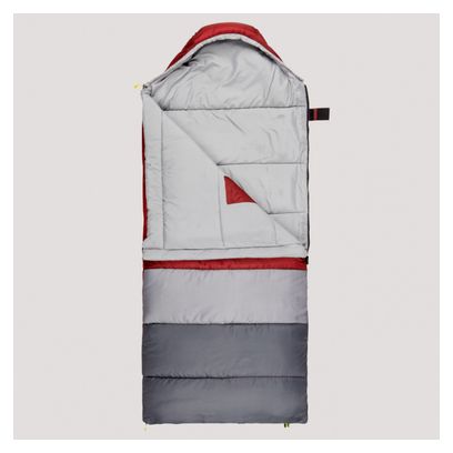 Sac de Couchage Enfant Sierra Designs Pika Youth 40° Rouge/Gris