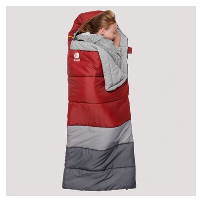 Sac de Couchage Enfant Sierra Designs Pika Youth 40° Rouge/Gris