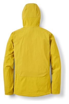 Felpa con cappuccio RAB Ascendor Pro Hoody Gialla Uomo 