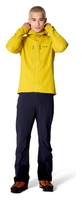 Felpa con cappuccio RAB Ascendor Pro Hoody Gialla Uomo 