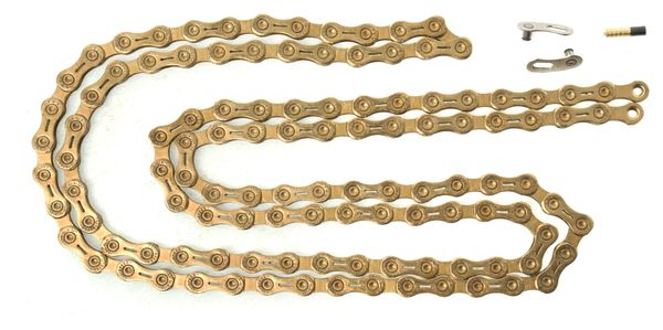YABAN Chain SL-H110-Ti Campagnolo 11S Gold