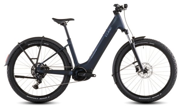 Cube Reaction Hybrid Performance 600 FE Easy Entry MTB elettrica hardtail Shimano 9S 600 Wh Bosch 75 Nm 27,5'' Blu indaco 2026