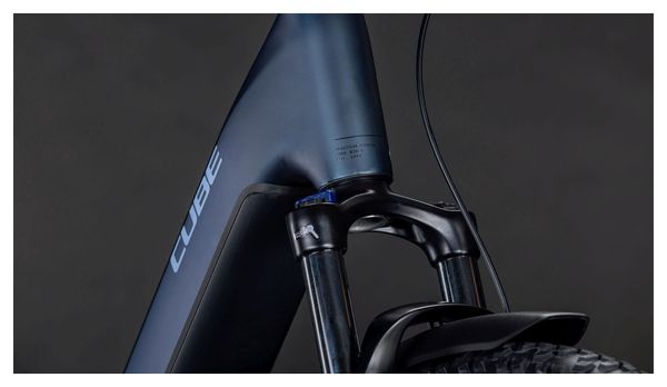 Cube Reaction Hybrid Performance 600 FE Easy Entry MTB elettrica hardtail Shimano 9S 600 Wh Bosch 75 Nm 27,5'' Blu indaco 2026