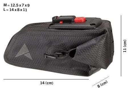 Altura QR Saddle Bag 0.6L Charcoal Black