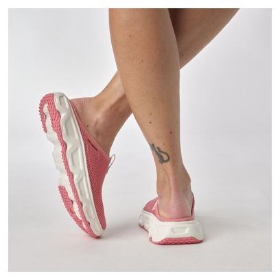 Salomon Reelax Slide 6.0 Zapatillas de recuperación para mujer Rosa / Blanco