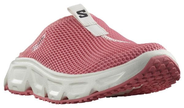 Salomon Reelax Slide 6.0 Pink / Weiß Damen Recovery-Schuhe