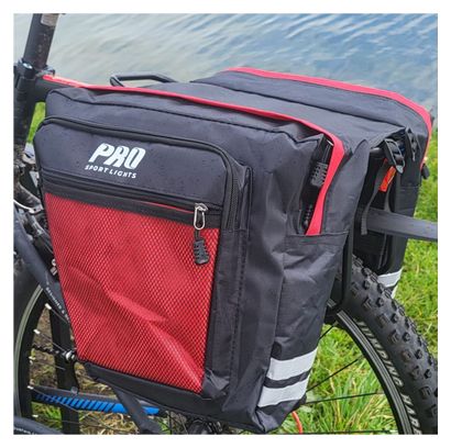 Sacoches doubles pour vélos électriques étanches - 38L