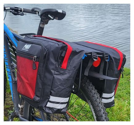 Sacoches doubles pour vélos électriques étanches - 38L