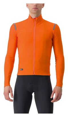 Castelli Tutto Nano Ros Orange Long Sleeve Jacket