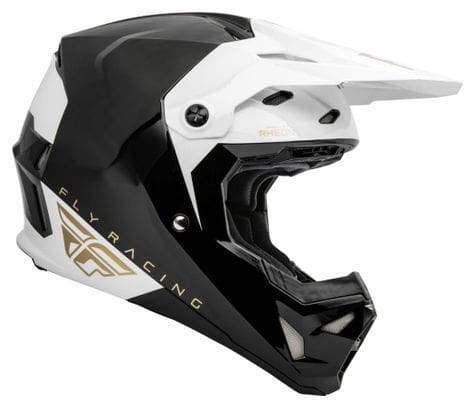 Formula CP Slant full-face helmet Black / White / Gold