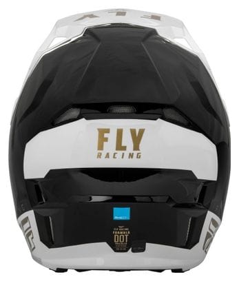 Casque intégral Fly racing Fly Formula CP Slant Noir / Blanc / Gold