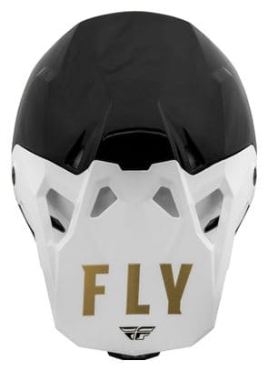 Casque intégral Fly racing Fly Formula CP Slant Noir / Blanc / Gold