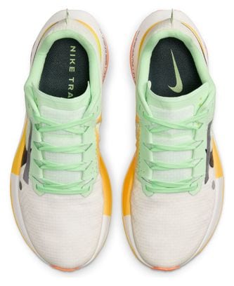 Nike ZoomX Ultrafly Trail Running Shoes White Green Yellow