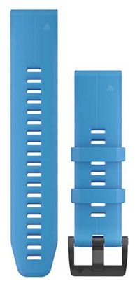 Garmin QuickFit 22 mm pulsera de silicona azul cian