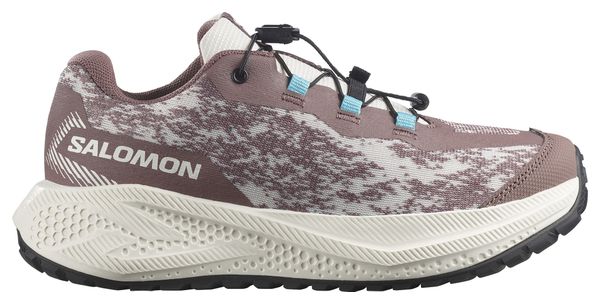 Salomon Aero GRVL hardloopschoenen bruin/wit voor kinderen