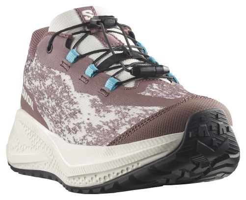 Salomon Aero GRVL hardloopschoenen bruin/wit voor kinderen
