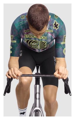 Maillot manches courtes Assos Equipe R S11 Spooky Edition Limitée Bleu Homme