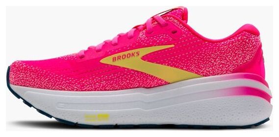 Chaussures Running Brooks Ghost Max 2 Rose/Jaune Femme