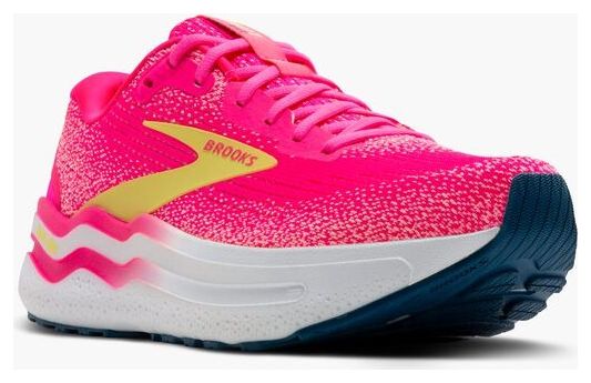 Brooks Ghost Max 2 Runningschuhe Pink/Gelb Damen