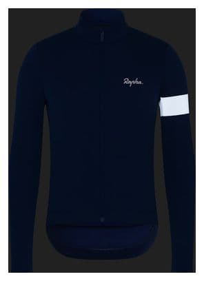 Chaqueta de invierno de manga larga Rapha Core Azul/Blanca