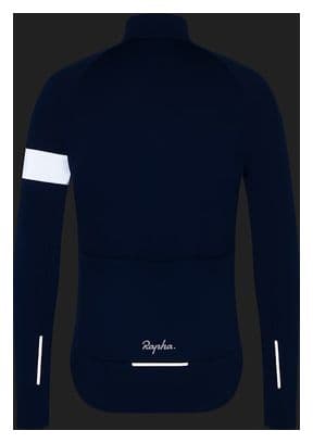 Chaqueta de invierno de manga larga Rapha Core Azul/Blanca