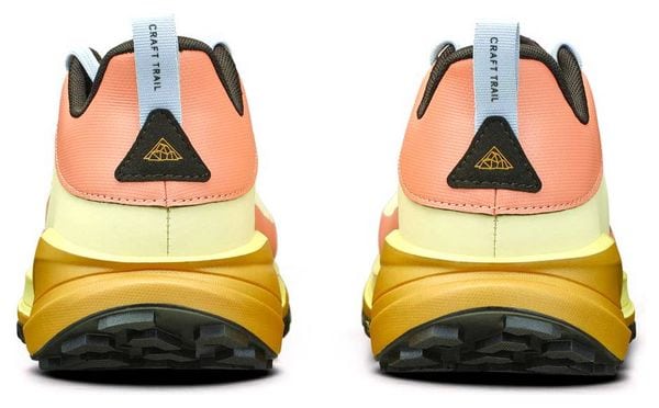 Craft Pure Trail X Pink/Yellow Women's Trail Shoes