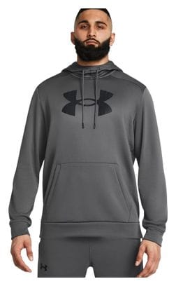 Under Armour Fleece Big Grey Hoody Hombre