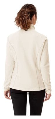 Chaqueta polar Vaude Rosemoor para mujer Blanco Crudo