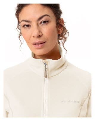 Chaqueta polar Vaude Rosemoor para mujer Blanco Crudo