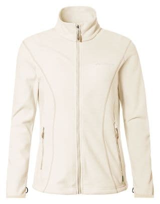 Chaqueta polar Vaude Rosemoor para mujer Blanco Crudo