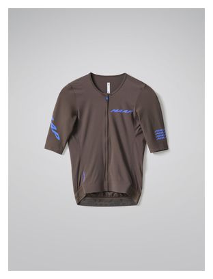 Maglia a maniche corte Maap Emerge marrone da uomo